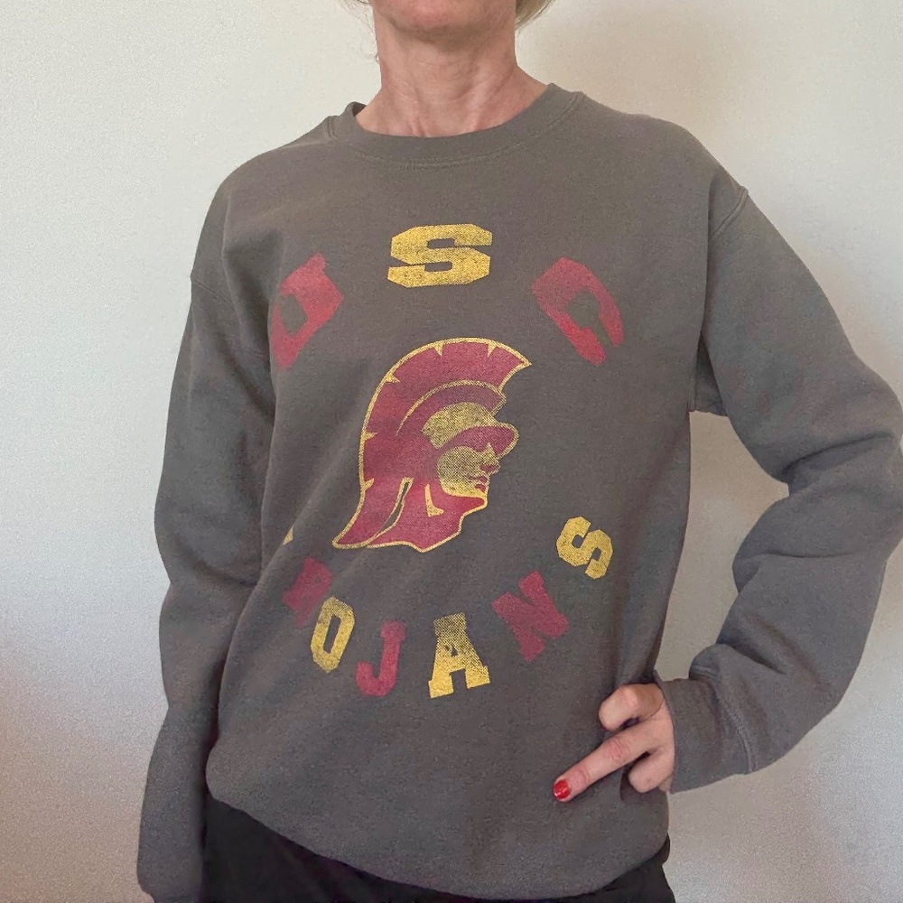 USC Sweatshirt, Grey Size Small